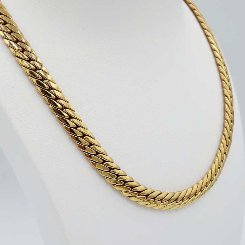 Collier Maille Anglaise 18K