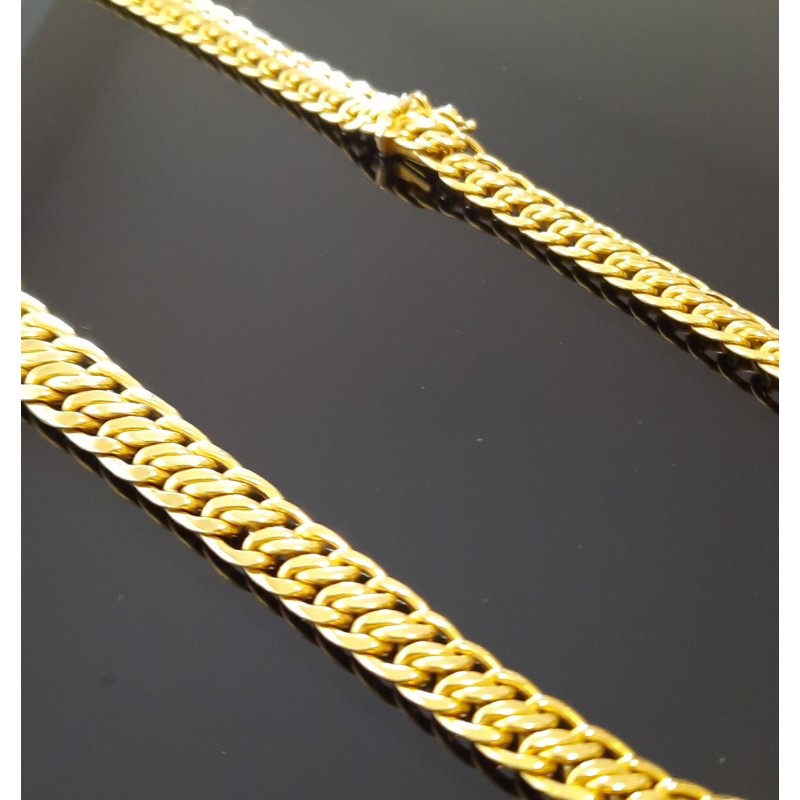 Collier Maille Anglaise 18K