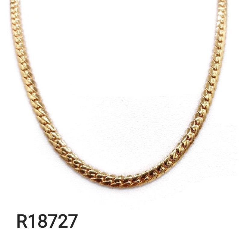 Collier maille Anglaise 18 K