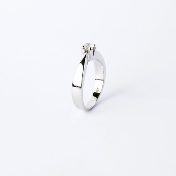 Bague Solitaire Et Diamant