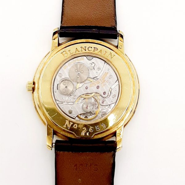 Montre Blancpain Villeret Ultra Plate Or Jaune