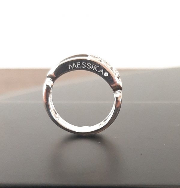 Bague Messika collection Move Or Blanc