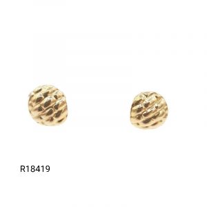 Boucles d'oreilles Or Jaune 18 K