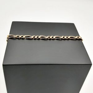 Bracelet Maille Figaro 18K