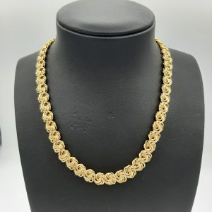 Collier Or Jaune 18 K