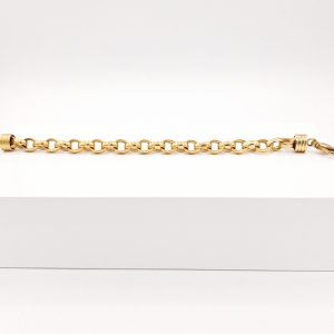 Bracelet Maille Jaseron Or Jaune 18K