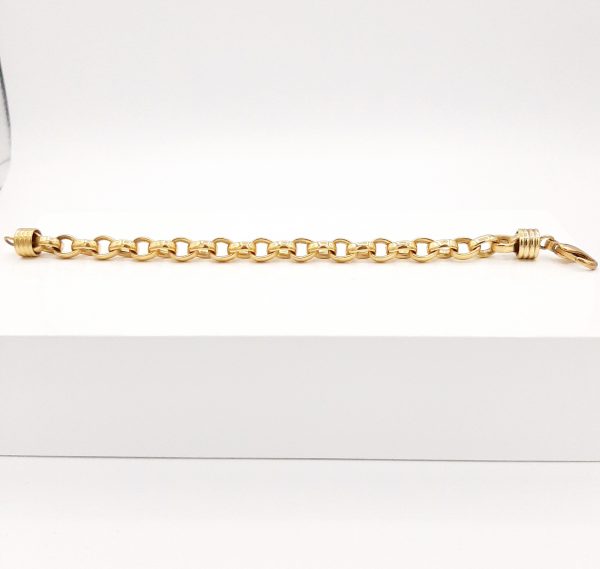 Bracelet Maille Jaseron Or Jaune 18K