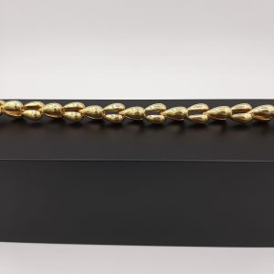 Bracelet Maille Fantaisie Or Jaune 18K