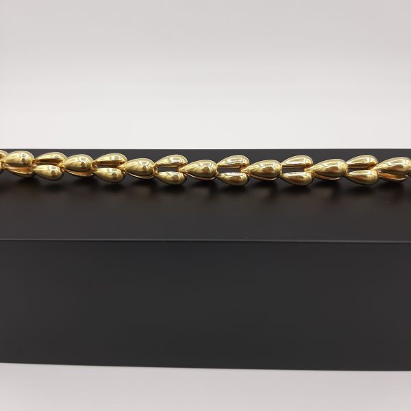 Bracelet Maille Fantaisie Or Jaune 18K