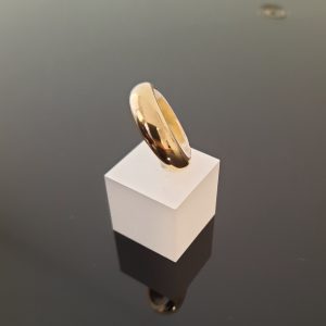 Bague Jonc Or Jaune 18 K