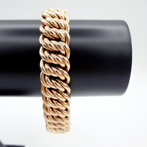 Bracelet Maille Américaine 18K