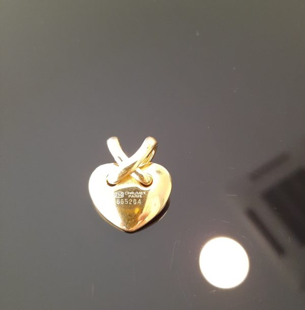 Pendentif Coeur Chaumet Or Jaune PM