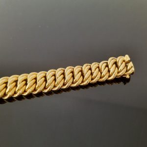 Bracelet Maille Américaine 18 K