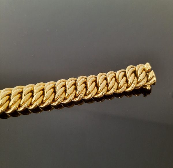 Bracelet Maille Américaine 18 K