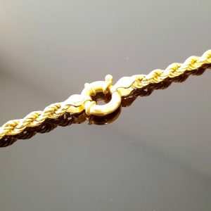 Collier Maille Corde 18 K