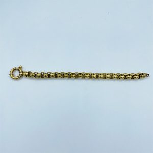 Bracelet maille forçat ronde or 18K occasion