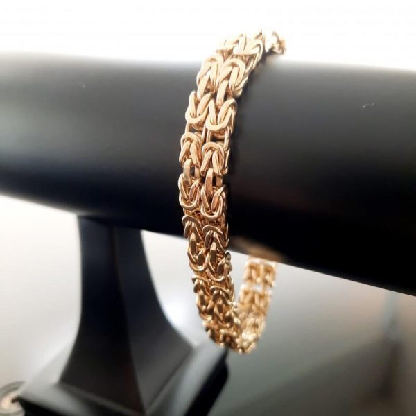 bracelet maille royale or jaune 18K