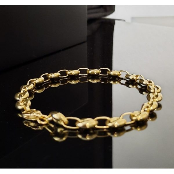 bracelet maille grain de café