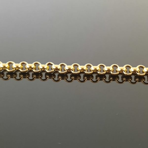 bracelet maille gourmette alternée