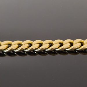 18823 bracelet maille gourmette 18K