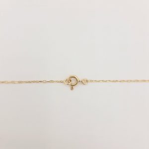 Chaine pendentif soleil or jaune 18K