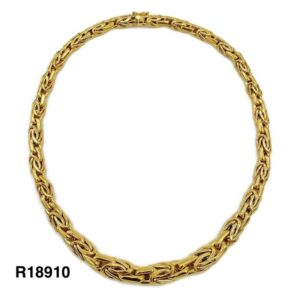 Collier Maille Royale Or Jaune 18K