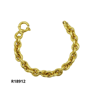 Bracelet maille ronde grand modèle