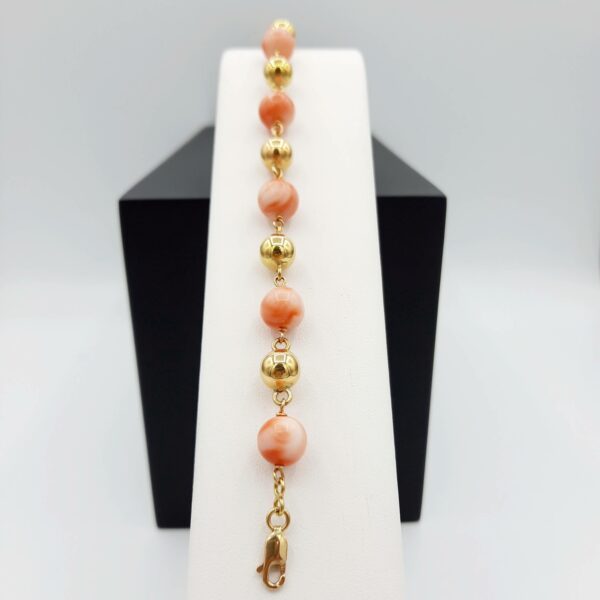 Collier Corail Or Jaune 18K