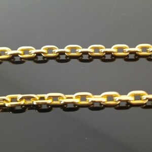 Collier Maille Forçat Or Jaune 18K