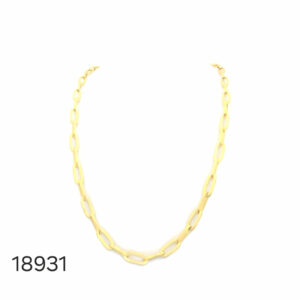 Collier Maille Forçat Or Jaune 18K