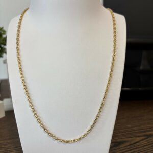 Collier Maille Forcat Or Jaune 18K 4