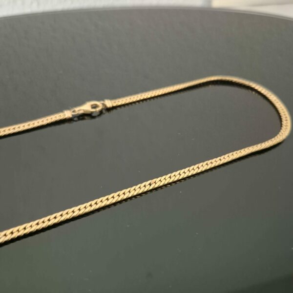 Collier Maille Anglaise Or Jaune