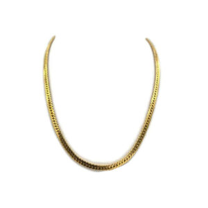 Collier Maille Anglaise Or Jaune