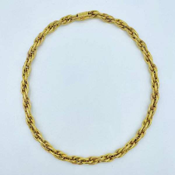Collier Maille Forçat Double