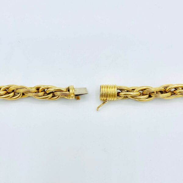 Collier Maille Forçat Double