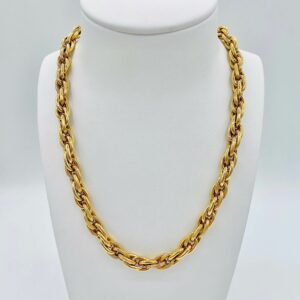 Collier Maille Forçat Double