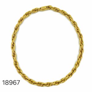 Collier Maille Forçat Double