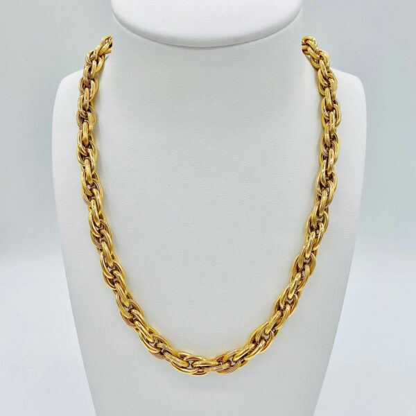 Collier Maille Forçat Double