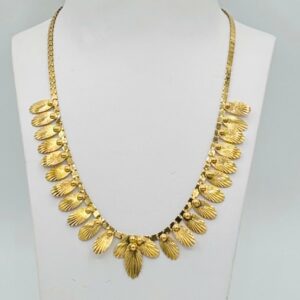 Collier Vintage Or Jaune 18K