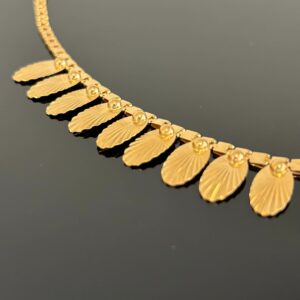 Collier Vintage Or Jaune