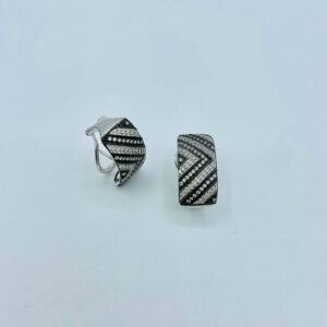Boucles d'oreilles Or Blanc Et Diamants