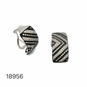 Boucles d'oreilles Or Blanc Et Diamants