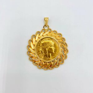 Pendentif Porte Pièce Coq Marianne