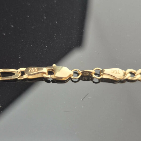 Collier Maille Figaro Or Jaune