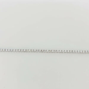 Bracelet Tennis Or Blanc Diamants