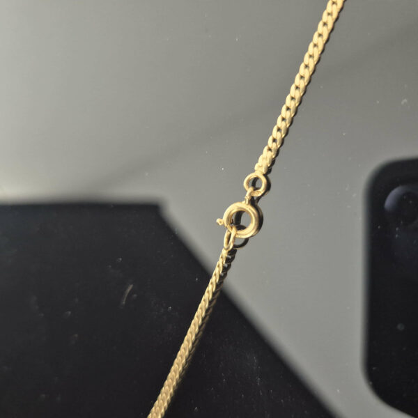 Collier Maille Anglaise Or Jaune