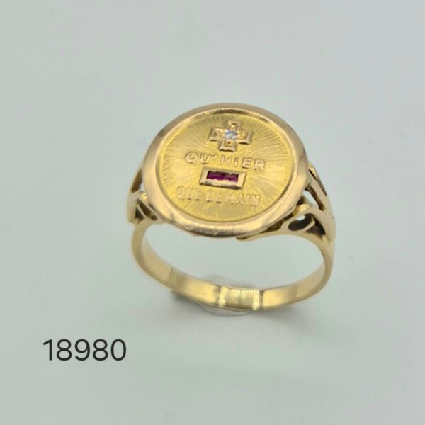 Bague Augis Or Jaune