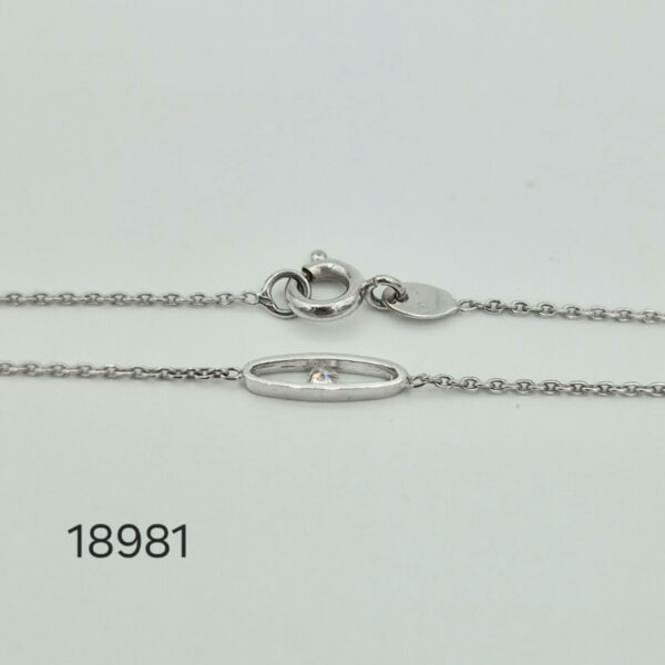 Bracelet Or Blanc Et Diamant