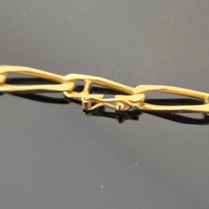 Collier Maille Cheval or Jaune