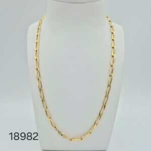Collier Maille Cheval Or Jaune